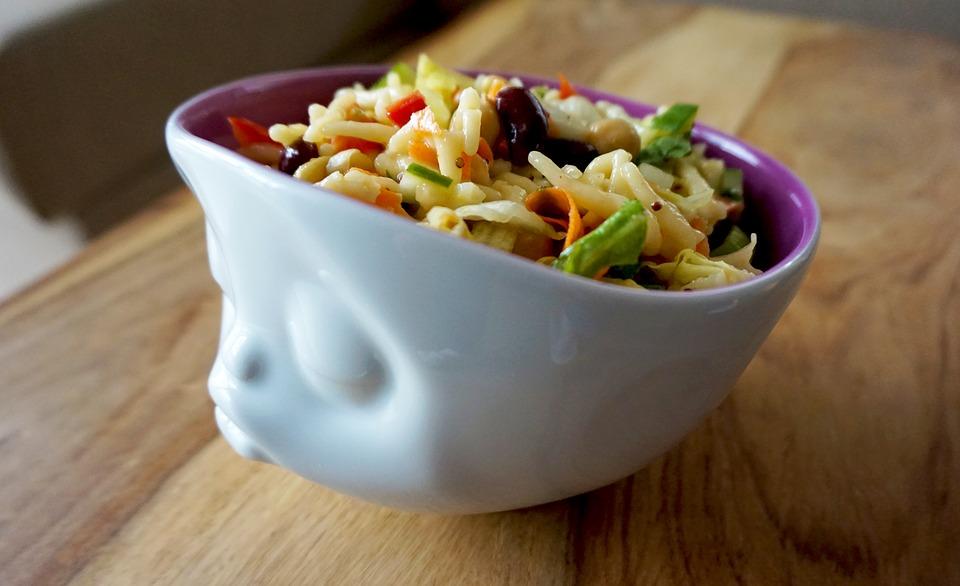 Dry Cold Noodle Salad | A-Sha Foods USA