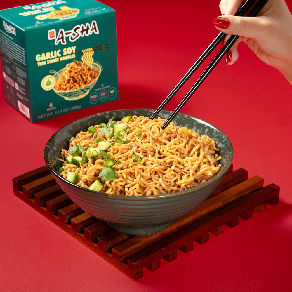 The Signature Noodles Collection | A-Sha Foods USA