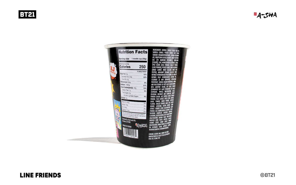 トゥマイナス　2マイナス #01 Ameya!Style 飴屋法水 BT21 Red Hot Ramen Chili Garlic | A-Sha Foods USA