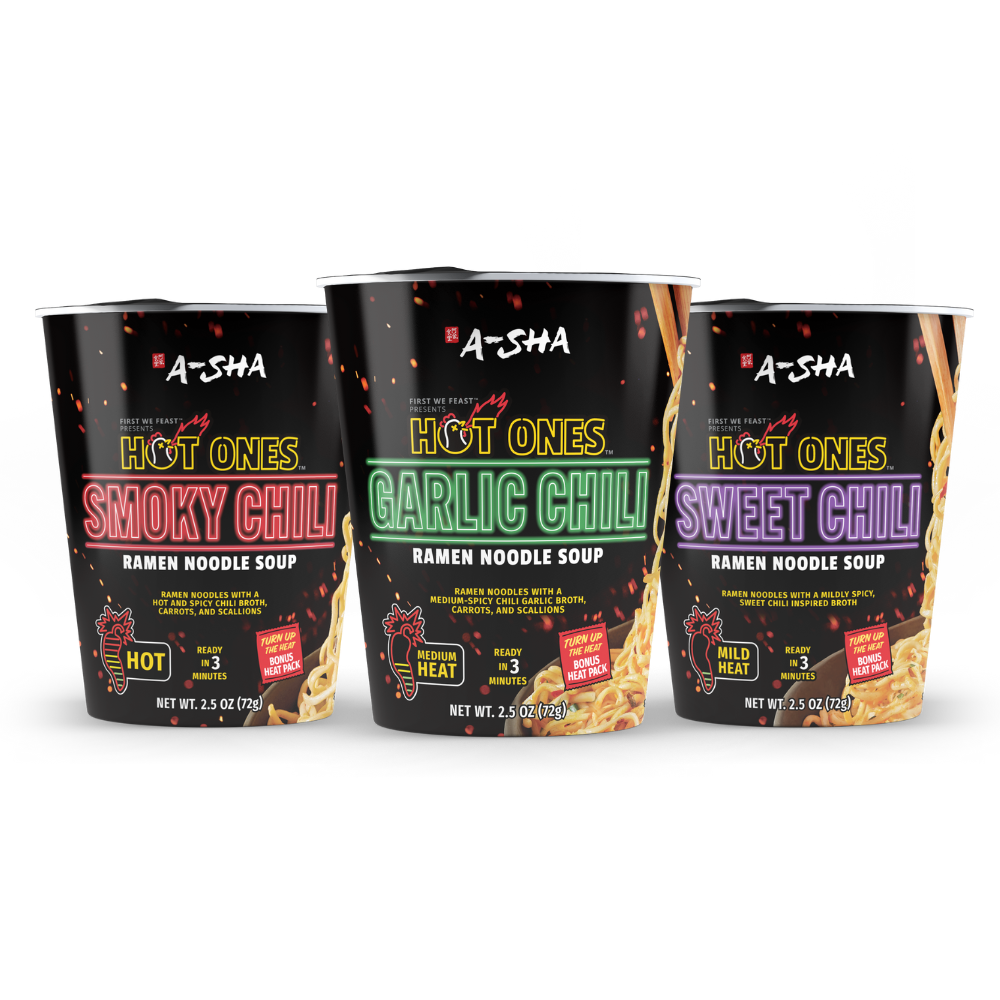 A-Sha x Hot Ones Fiery Feast Pack 18PK | A-Sha Foods USA
