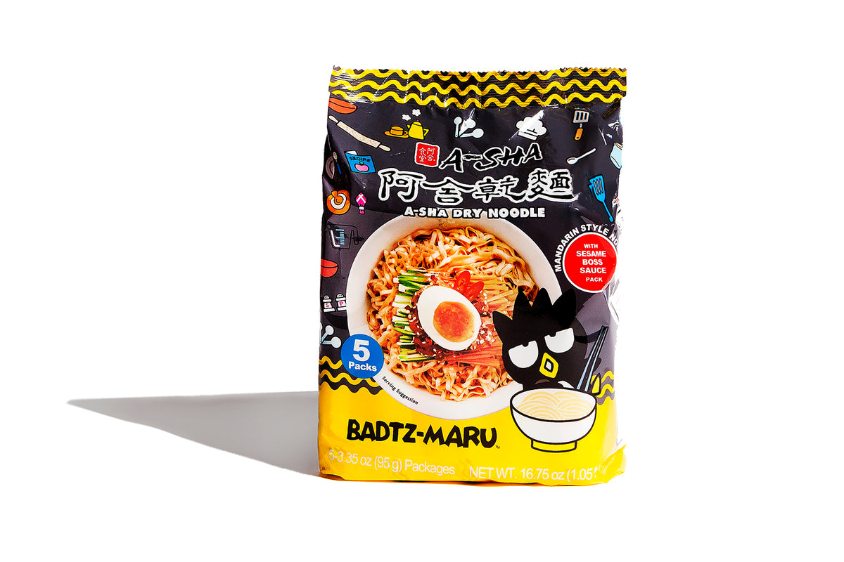 Badtz-Maru Noodles - Sesame Boss Sauce (1 set with 5 packs) | A