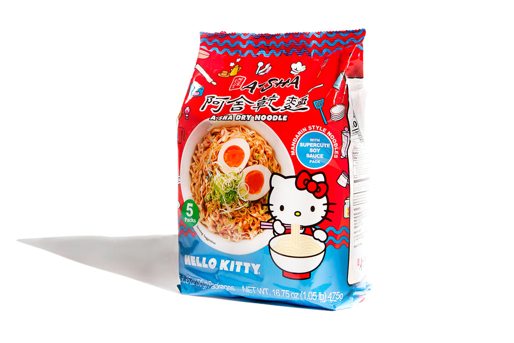 Hello Kitty Mandarin Noodles with Supercute Soy Sauce