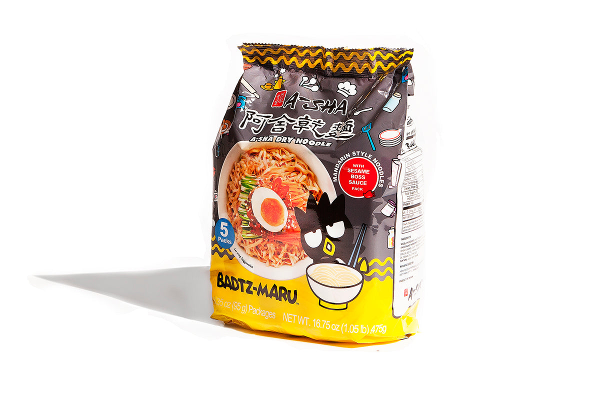 Badtz-Maru Noodles - Sesame Boss Sauce (1 set with 5 packs) | A
