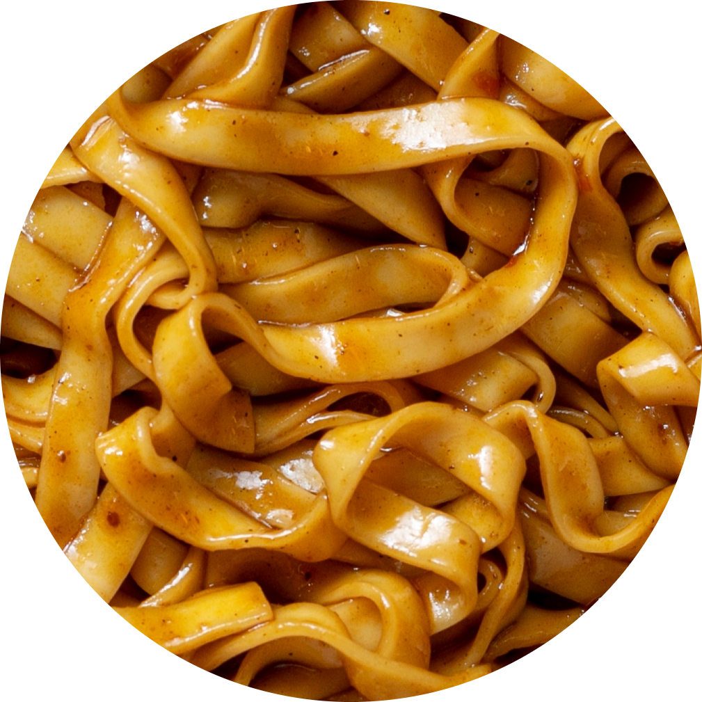 Hakka Wide Noodles - original flavor (1set with 5 packs)