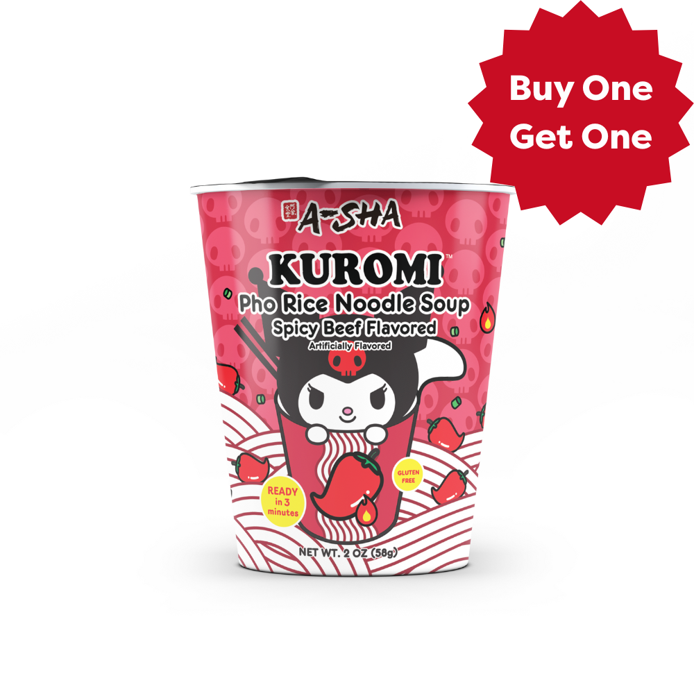 Kuromi Pho Rice Noodle Soup