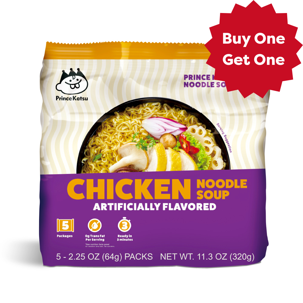 Prince Katsu Chicken Noodle Soup