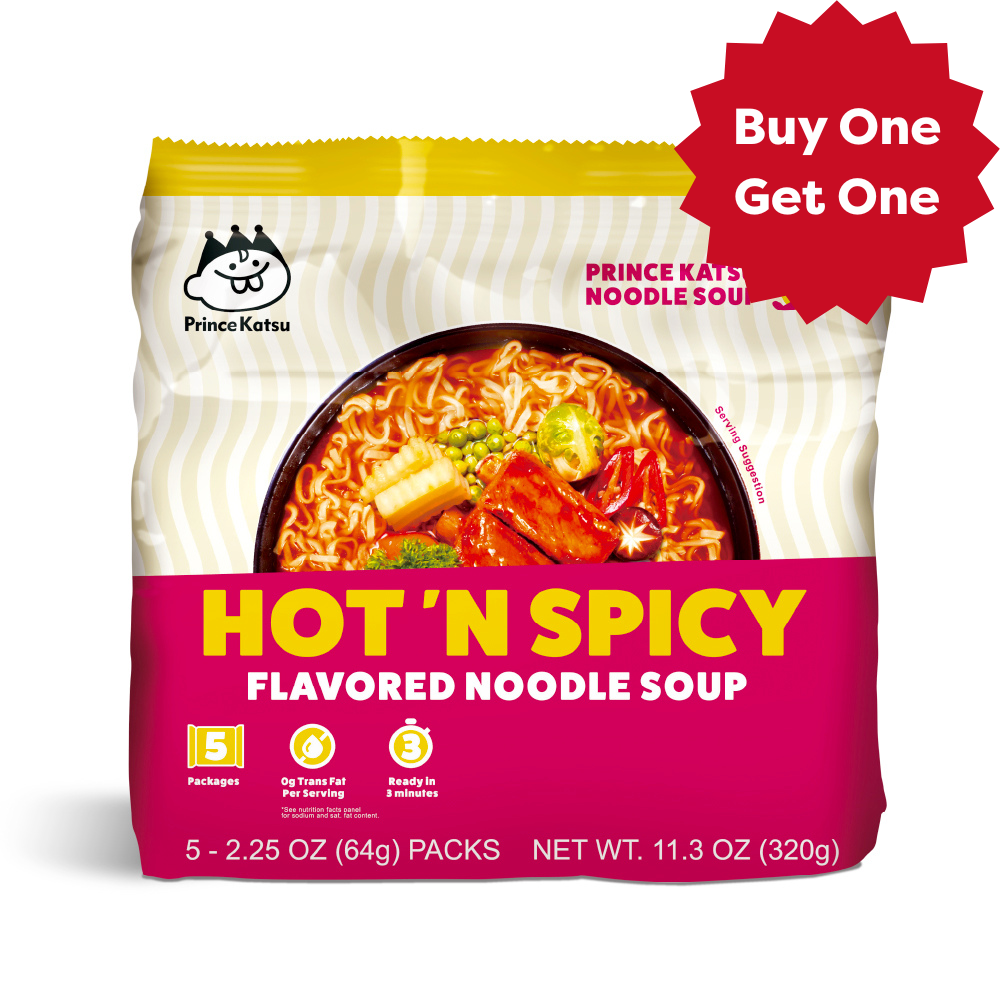 Prince Katsu Hot 'N Spicy Noodle Soup