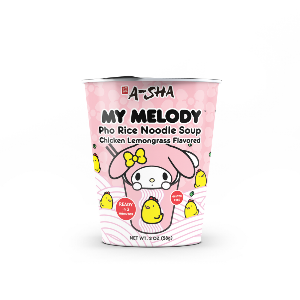My Melody Pho Rice Noodle Soup | A-Sha Foods USA