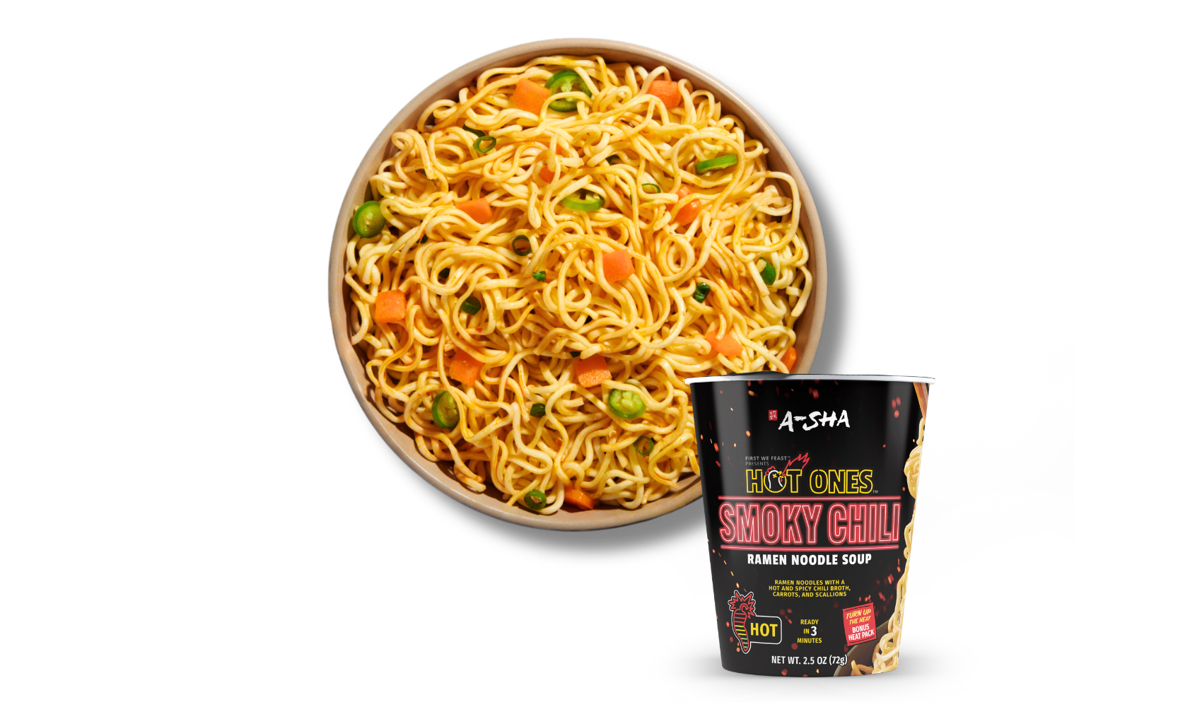 A-Sha x Hot Ones Ultimate Variety Pack 18PK | A-Sha Foods USA