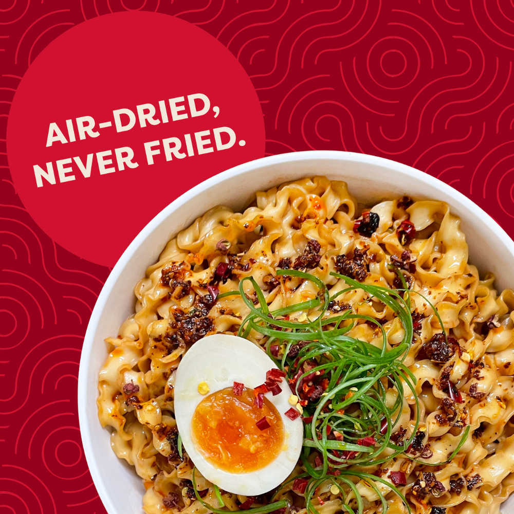 A-Sha Chili Crisp Squiggly Noodle