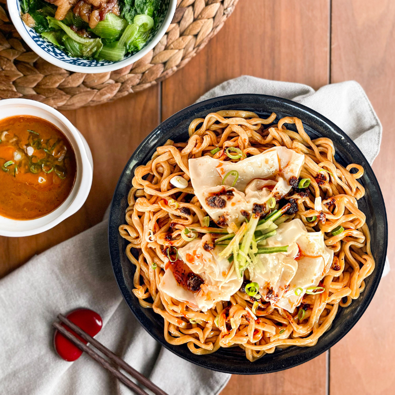 Meteor Noodles with Dan Dan Sauce