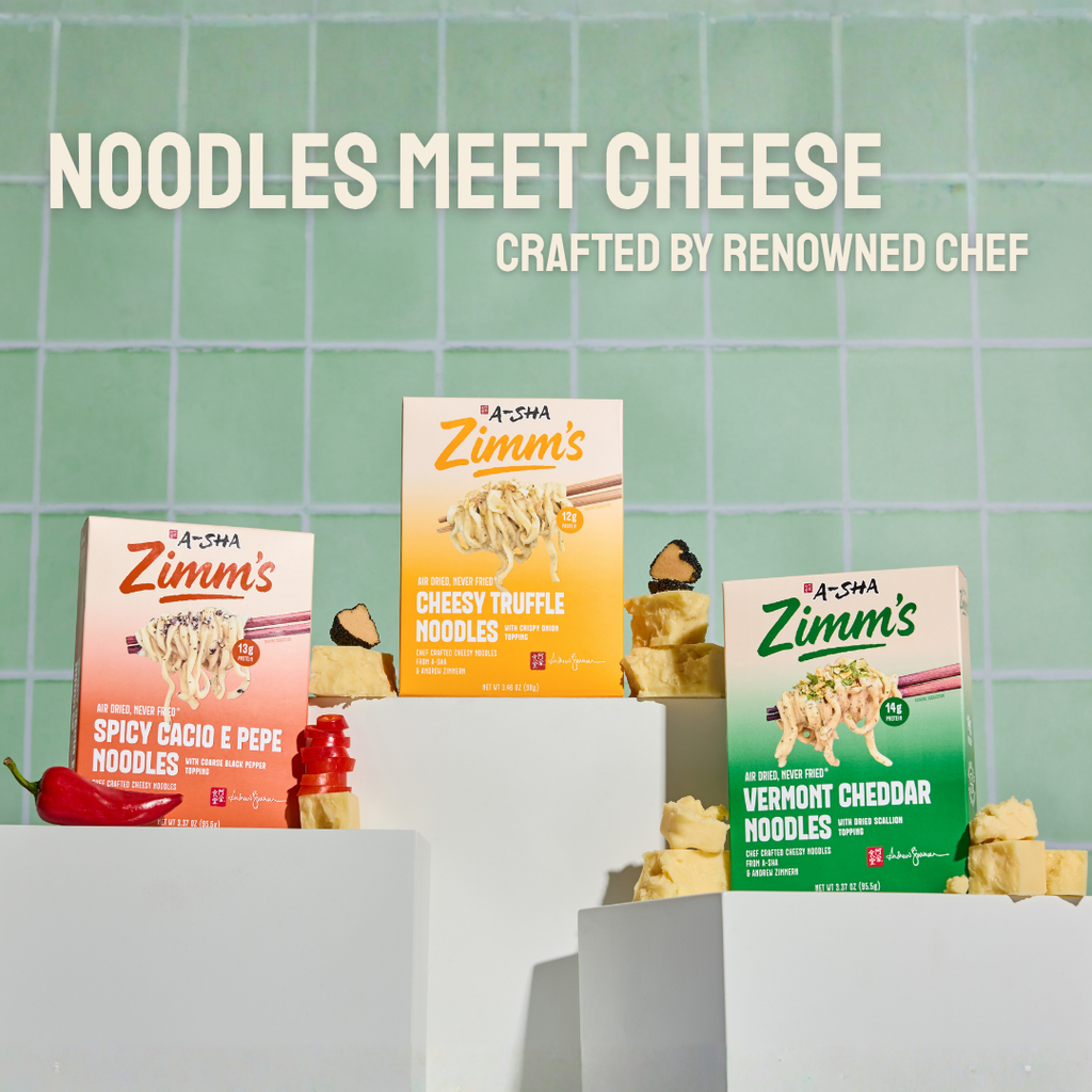 A-Sha Zimm's Vermont Cheddar Noodles | A-Sha Foods USA