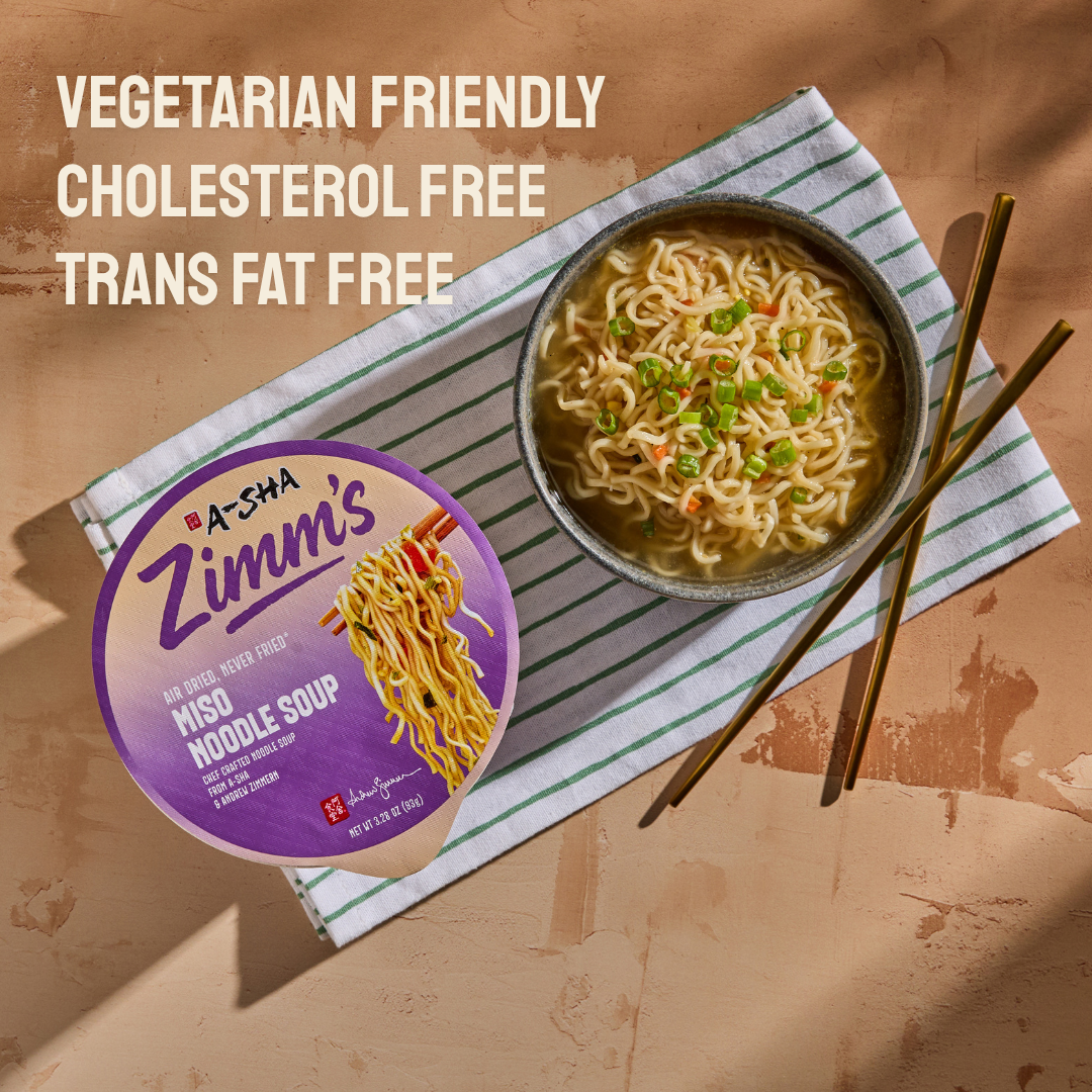A-Sha Zimm's Miso Noodle Soup | A-Sha Foods USA