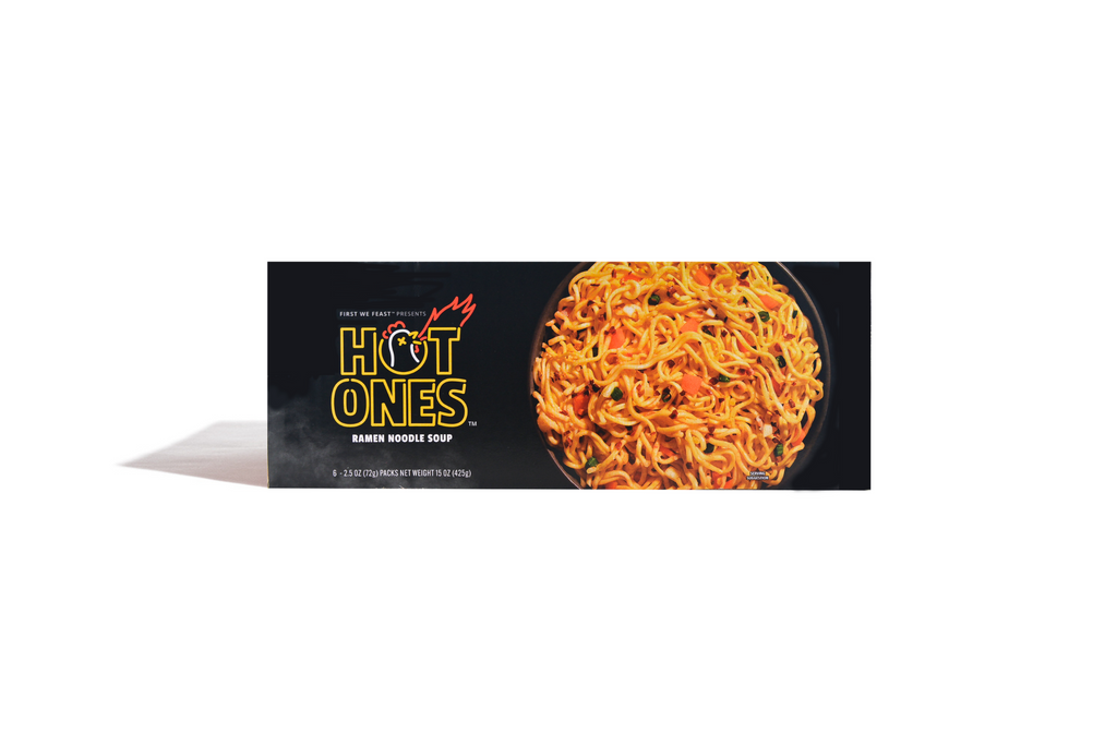 A-SHA x HOT ONES GARLIC CHILI NOODLES 6PK