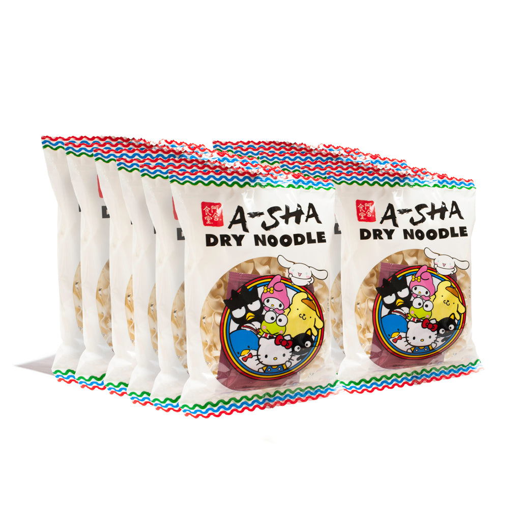 Hello Kitty Hand-Pulled Noodles with Friendly Scallion Sauce 12pk