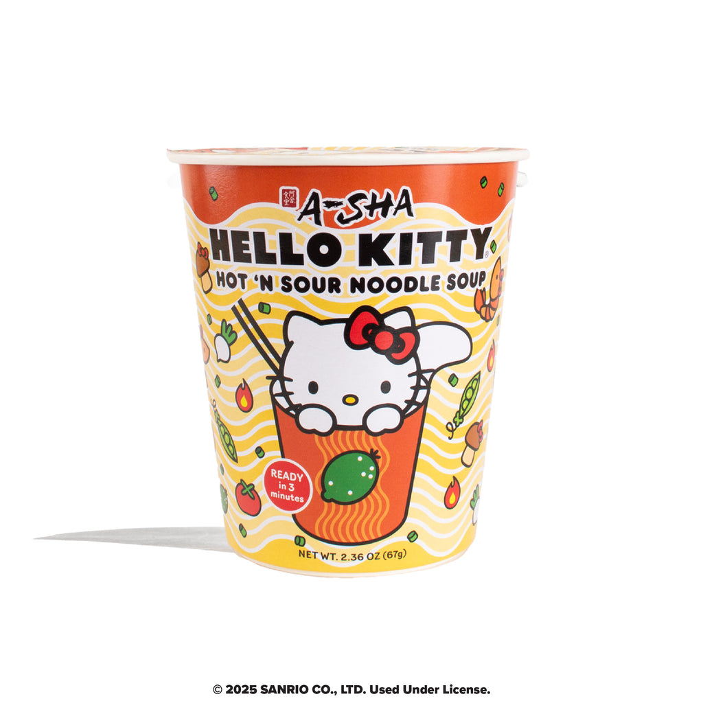 Hello Kitty Hot 'N Sour Noodle Soup
