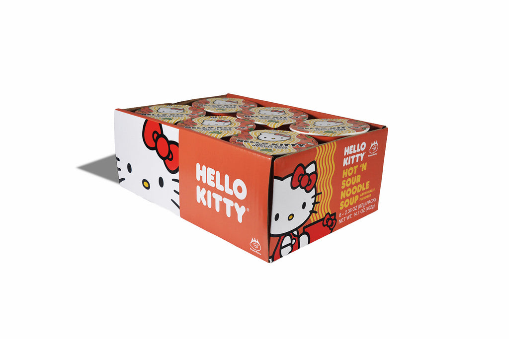 Hello Kitty Hot 'N Sour Noodle Soup