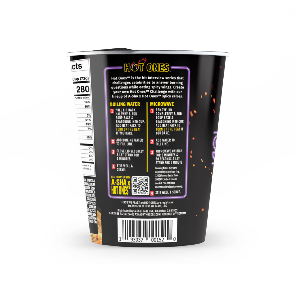A-SHA x HOT ONES SWEET CHILI NOODLES 6PK