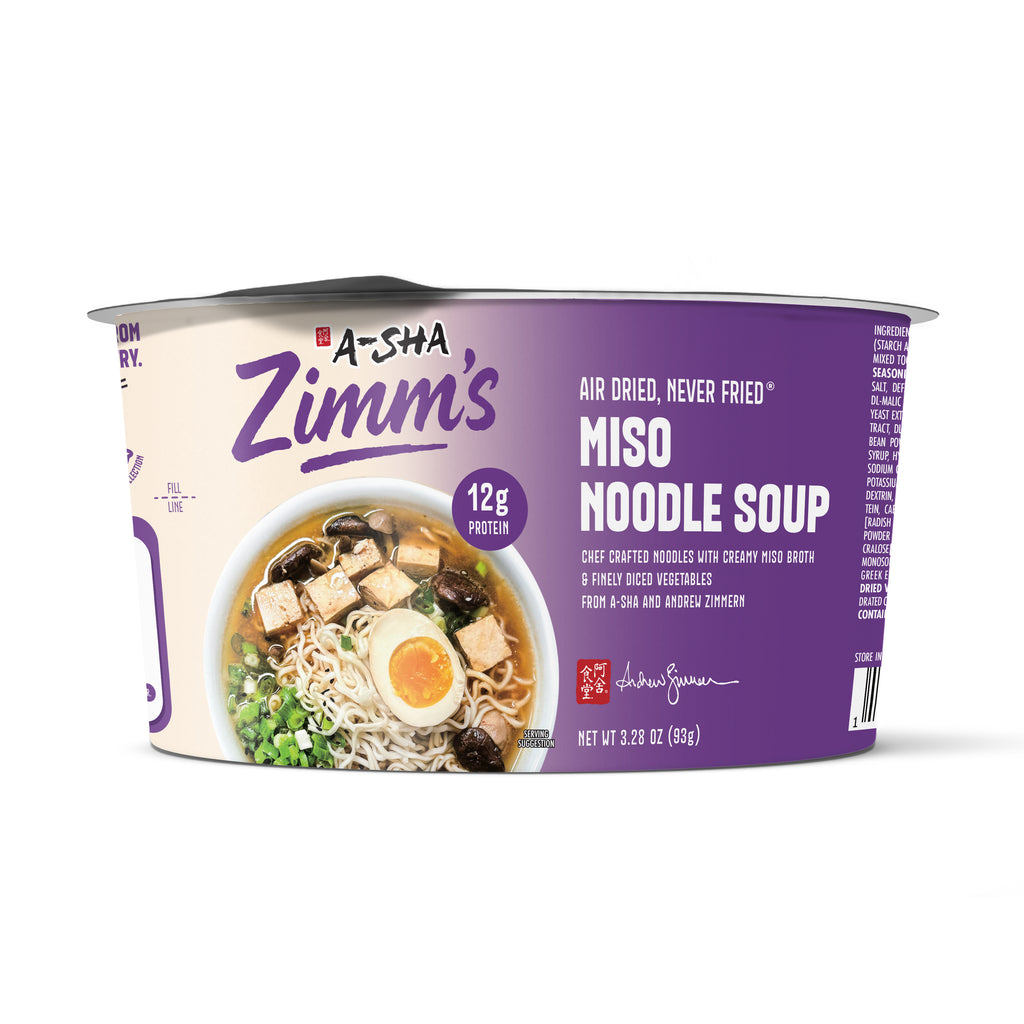 A-Sha Zimm's Miso Noodle Soup | A-Sha Foods USA