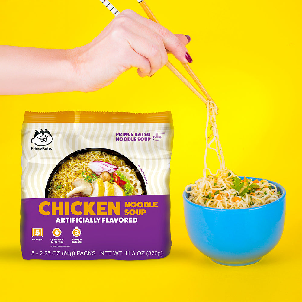 Prince Katsu Chicken Noodle Soup