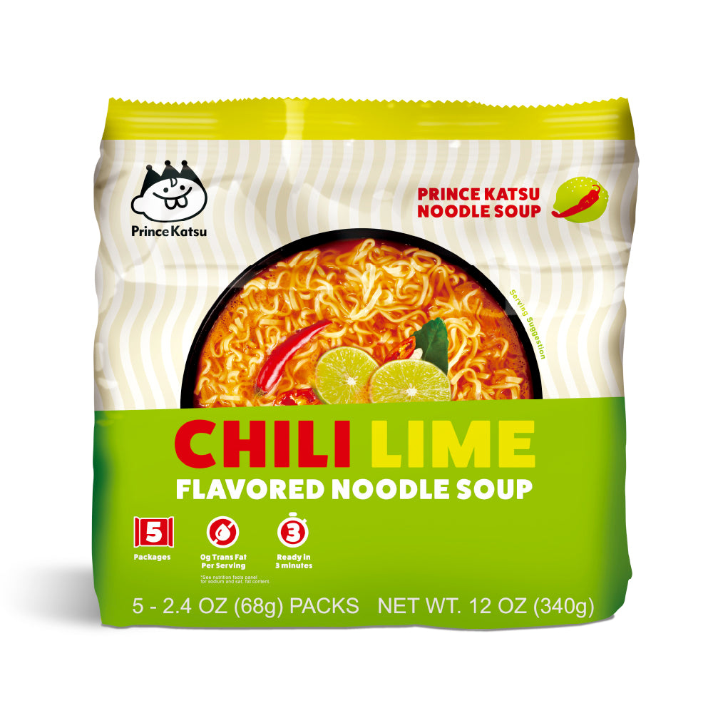 Prince Katsu Chili Lime Noodle Soup | A-Sha Foods USA