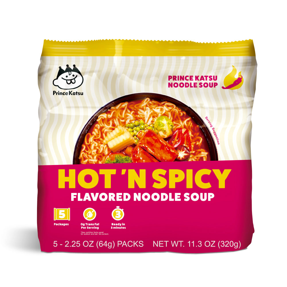 Prince Katsu Hot 'N Spicy Noodle Soup