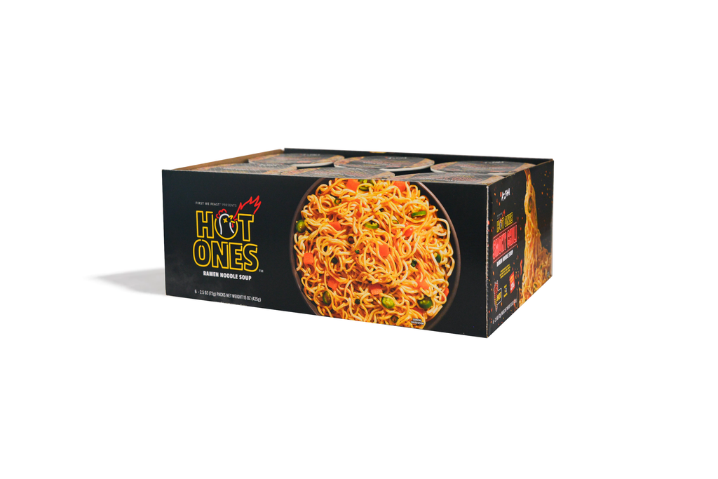 A-SHA x HOT ONES SMOKY CHILI NOODLES 6PK