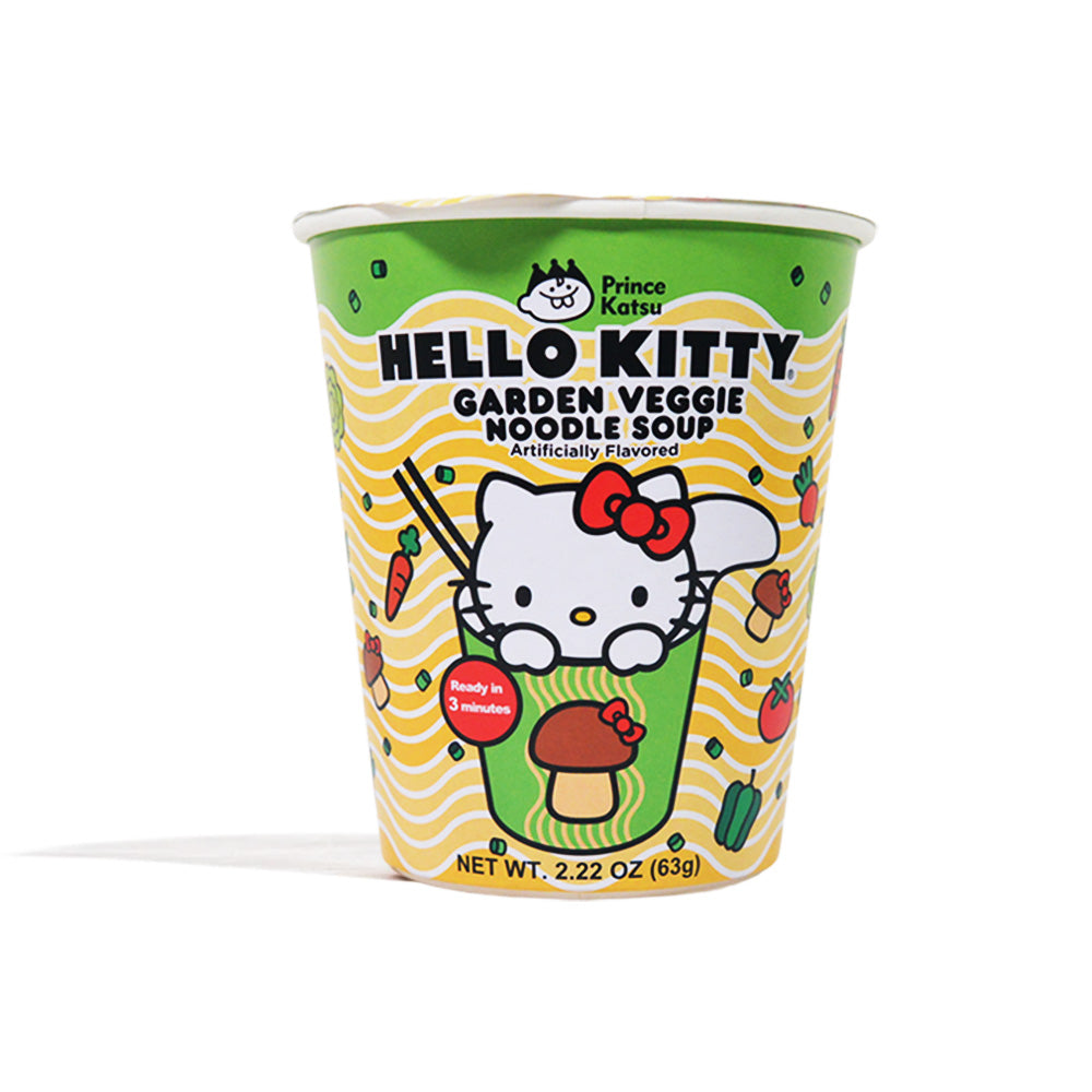 Hello Kitty Garden Veggie Noodle Soup A Sha Foods USA Hello Kitty Garden Veggie Noodle Soup A Sha Foods USA