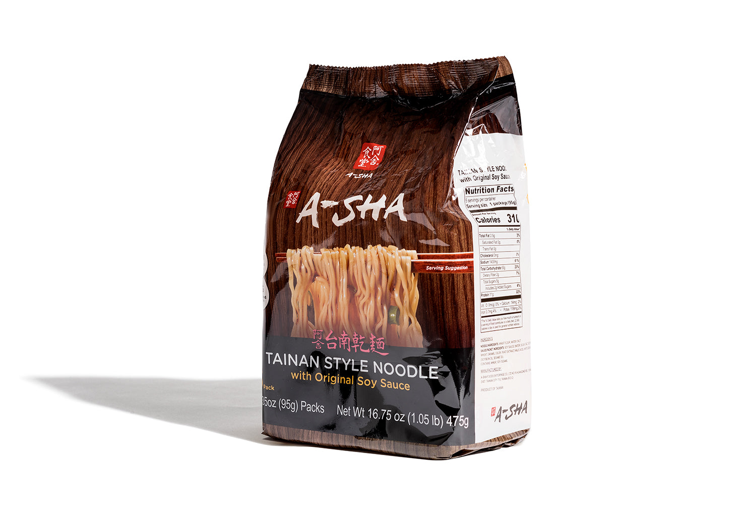 Tainan Thin Noodles - Original Flavor | A-Sha Foods USA