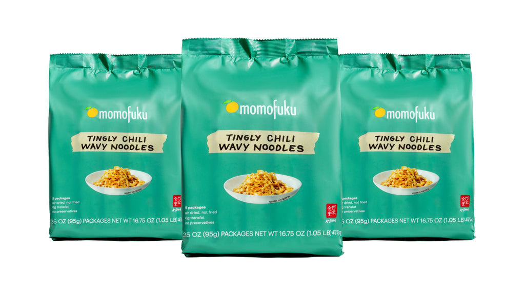 Momofuku x A-Sha Tingly Chili Noodle Lover’s Box